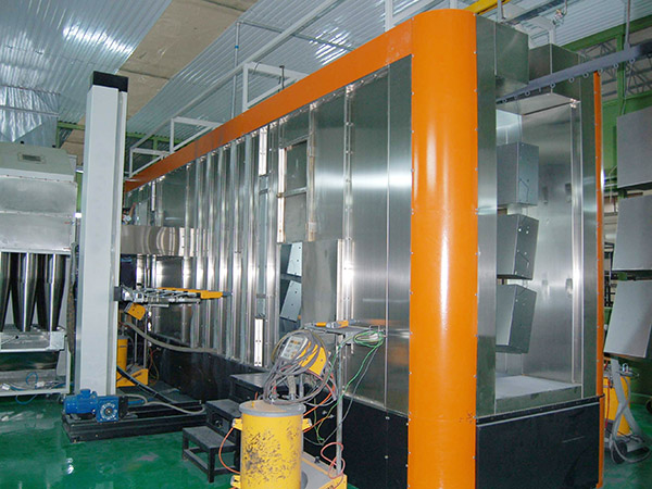 往復機噴粉設備